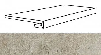 Фронтальная ступень с капиносом REX LA ROCHE ECRU GRADINO (742253)