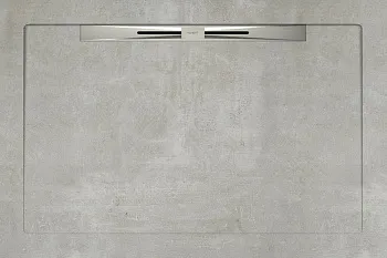 Керамический душевой поддон BETON GREY - SLOPE NOVA LINE 120