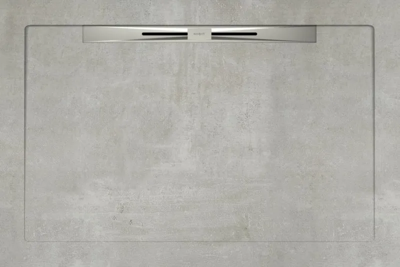 Керамический душевой поддон BETON GREY - SLOPE NOVA LINE 120 (изображение)