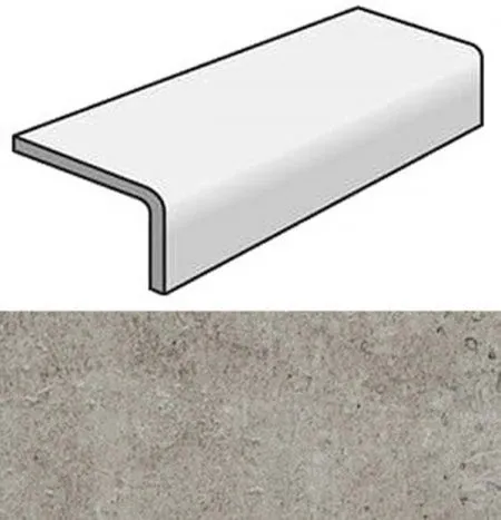 Фронтальная ступень с капиносом REX LA ROCHE GREY EL.ELLE R11 (742250) (изображение)