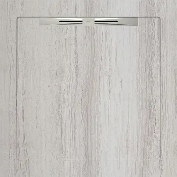 Керамический душевой поддон SERPEGIANTE WHITE - SLOPE LINE 90