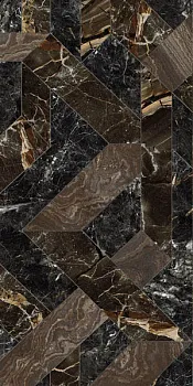 Керамогранит RHAPSODY OUTLINE DARK LEV/RETT.(118714)