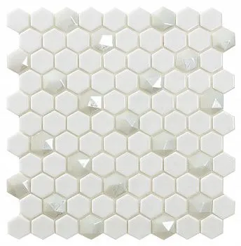 (Vidrepur) Мозаика Hex Colors № 100/Diamond 350D (на сетке) 30.7x31.7