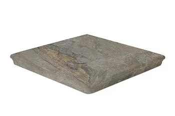 Ступень угл. Sea Rock Peld. Ang. Fiorentino Gris Oscuro