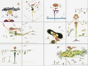 Декор MAD BE 20 (комплект 12шт.20x20)