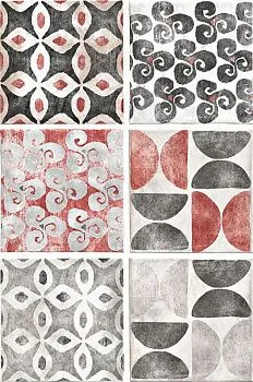 Декор Formella Texture S/6 Grigio