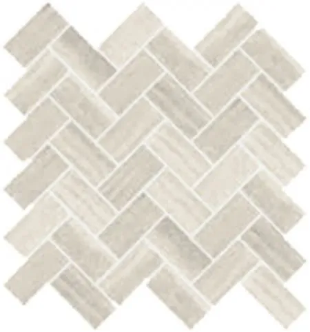 Мозаика Travertini K945653R Шеврон Кремовый (5*10) (изображение)