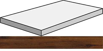 Угловая ступень S.WOOD GRAD.ANG.120/SX W.BR левая