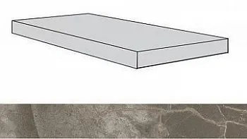 Ступень угловая 620070001745 Allure Grey Beauty Scal.60 Ang Dx прав