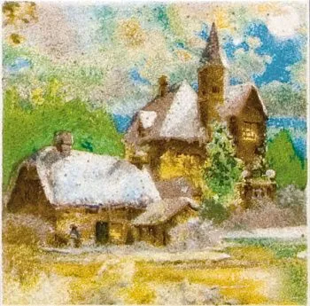 Декор AR12/1221 Домики