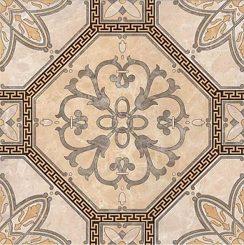 Напольная плитка 4224 Сомерсет декор (8,3мм)