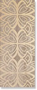 Декор Pietra D`Oro 1046559 FASCIA BUTTERFLY TOBACCO