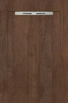 Керамический душевой поддон OAKWOOD RED BROWN - SLOPE LINE