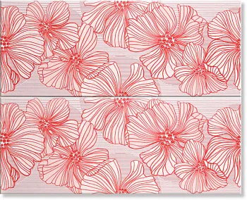 Декор C1457/7000 Челси красный