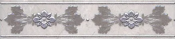 Бордюр настенный MLD\C05\6243 Мармион светло-серый