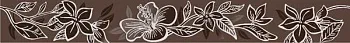 Бордюр ELISSA FIORE MARRONE 50.5х6.2