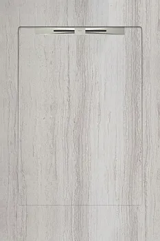 Керамический душевой поддон SERPEGIANTE WHITE - SLOPE LINE