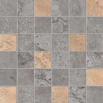 Мозаика ALPES RAW MOS.QUADR.GLAM LEAD (PF60000265) 