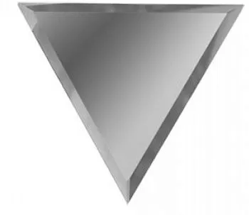 Зеркальная серебряная плитка ПОЛУРОМБ внутренний РЗС1-02(вн)
