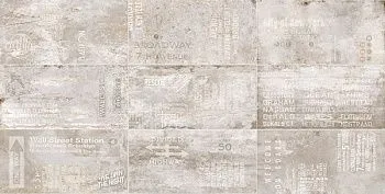 Керамогранит Flatiron WHITE Dec Rett (10 mm)