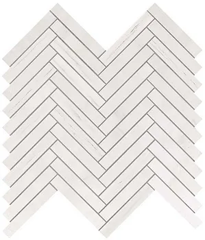 Мозаика настенная Marvel Stone Bianco Dolomite Herringbone Wall (9SHD)