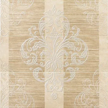 Декор Elite Cream Inserto Tresor Глянцевый