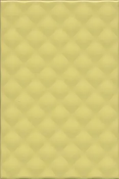 Настенная плитка Брера 8330 желтый структура