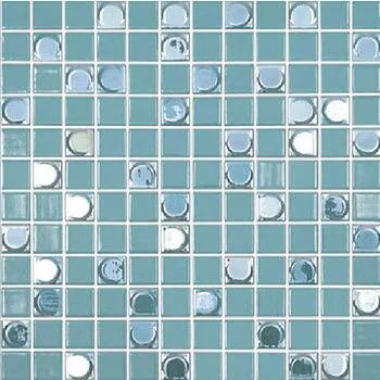 Мозаика Aura Mix №832 ( на сетке) бирюзовый