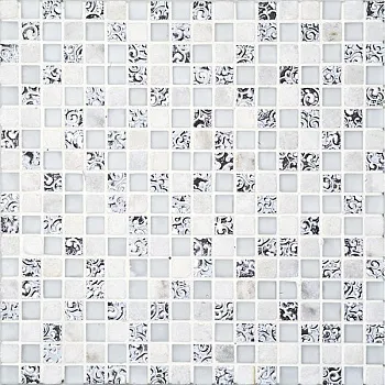Мозаика Imperia WHITE (1,5x1,5)