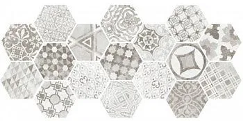 Декор Hexatile  CEMENT GARDEN GREY (22099)
