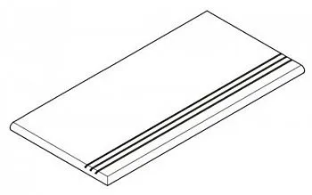 Угловая ступень Millennium X2 Black Gradino Round Sx Grip лев (620040000115)