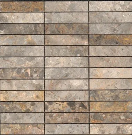 Мозаика LgP 23x98 натур.мрамор (изображение)