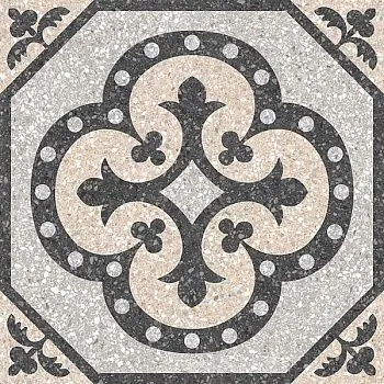 Напольная плитка1562 N Даунинг-стрит декор (9мм)