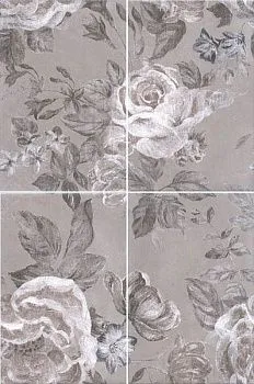 Панно Александрия серый 8272\4x\3F комплект из 4х частей