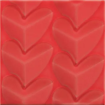 Декор AGATHA MILLE CUORI CARMIN