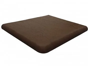 Угловая ступень Natural Brown/Коричневый клинкерная