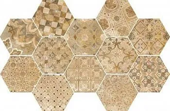 Керамогранит Epoca Decoro cementine Ocra R55T