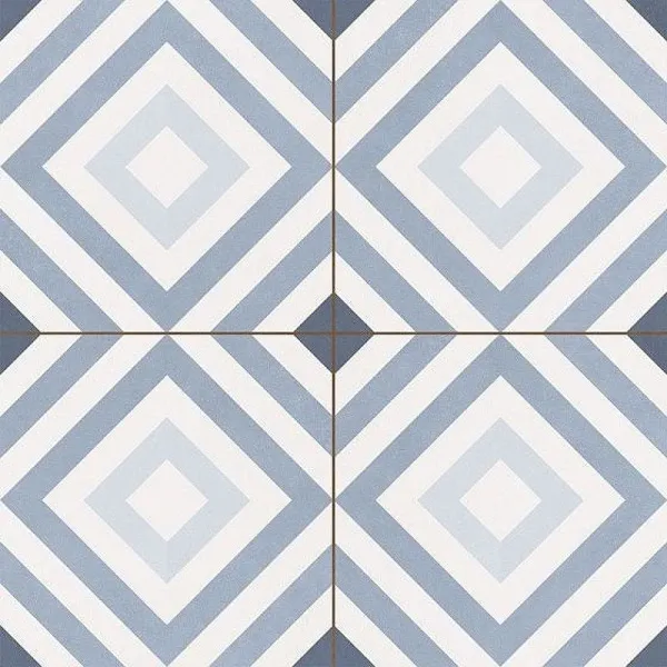 Керамическая плитка Hydraulic William Ocean (KRLH00008) 45х45 45х45