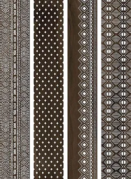 Керамогранит Про Вуд коричневый декорированный обрезной (DL510400R)