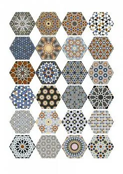 Керамогранит ANDALUSI (24 вида рисунка) (78795406)