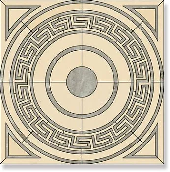 Панно Pulido Roseton Olimpo Perla