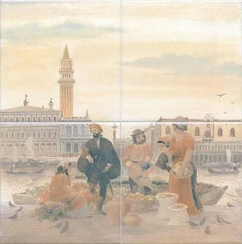 Панно Виченца VB/A06/4x/17000 4 части (15х15)