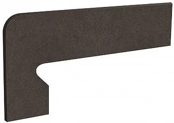 Плинтус левый Zanq.MEDITERRANEO GRAFITO izquerdо