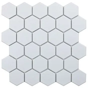 Мозаика Hexagon small White Matt (IDL1005)