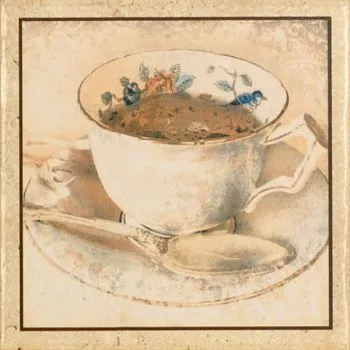 Декор Arezzo Tila Crema/чашка