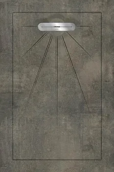 Керамический душевой поддон BETON ANTHRACITE - MULTI LINEAR MASSIVE
