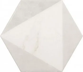 Напольная плитка CARRARA Hexagon Peak (23102)