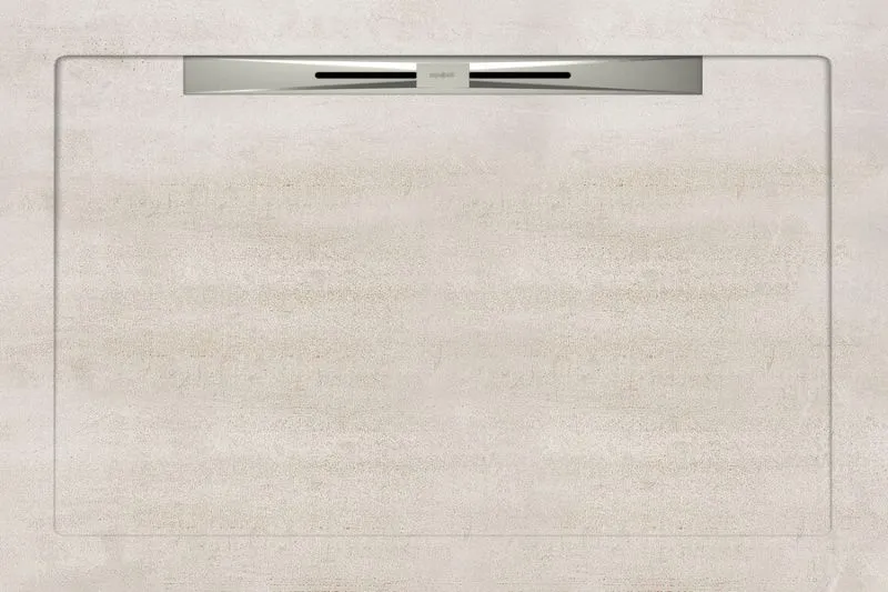 Керамический душевой поддон COSMO WHITE - SLOPE NOVA LINE 120 (изображение)