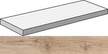 Угловая ступень ECO CHIC ANG.TOP SX NATURALE R левая (PF60006667)