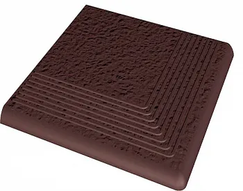 Ступень угловая структ. NATURAL BROWN DURO